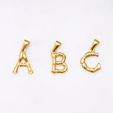 Bamboo Bubble Buchstaben Anhänger
